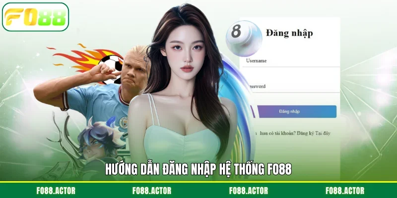 Hướng dẫn đăng nhập hệ thống FO88