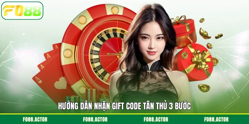 Hướng dẫn nhận gift code tân thủ 3 bước